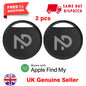 2-Pack AirTag-Compatible Tracker for Apple Find My – Black