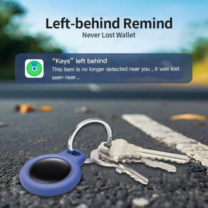 Bluetooth Tracker Tag for Apple with Find My & Keyring