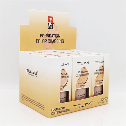 TLM Color Changing Liquid Magic Foundation Flawless Base Makeup SPF 15 30ml