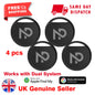 4-Pack Dual-System Smart Tracker Tags for Apple & Android