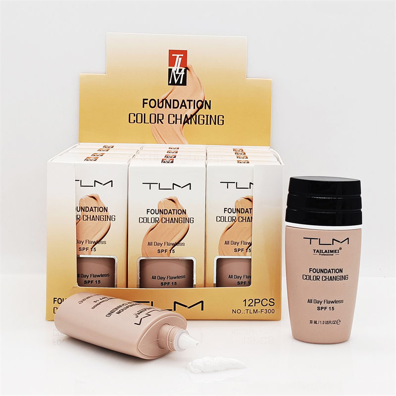 TLM Color Changing Liquid Magic Foundation Flawless Base Makeup SPF 15 30ml