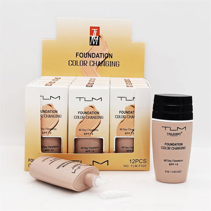 TLM Color Changing Liquid Magic Foundation Flawless Base Makeup SPF 15 30ml