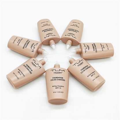 TLM Color Changing Liquid Magic Foundation Flawless Base Makeup SPF 15 30ml