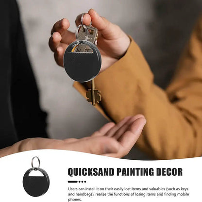 2-Pack AirTag-Compatible Tracker for Apple Find My – Black