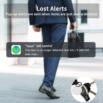 Air Tag Tracker - Apple Works with Apple 'Find My App' Airtag Tracker-Black 4pcs