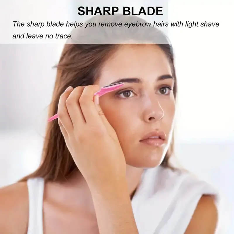 Eyebrow Hair Remover Razor 36-pcs - Facial Hair Remover & Dermaplaning Tools UK