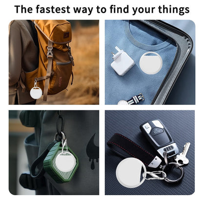 Air Tag Tracker - Apple Works with Apple 'Find My App' Airtag Tracker-Black 4pcs