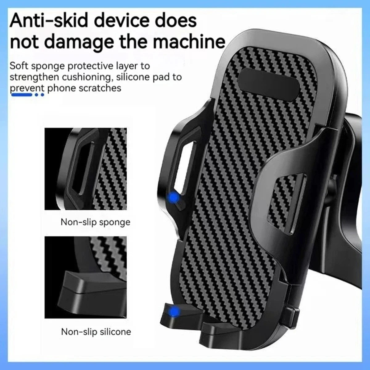 360° Car Phone Holder Universal Mount Mobile Windshield Dashboard +Air Vent both