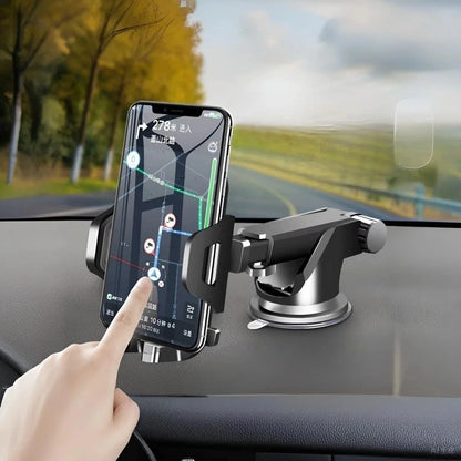 360° Car Phone Holder Universal Mount Mobile Windshield Dashboard +Air Vent both